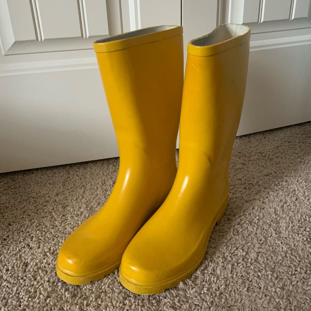 Yellow Rain Boots